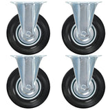 Vidaxl 16 St Wheels Fast 125 mm