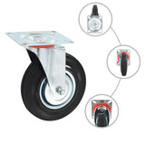 Vidaxl 24 St Swivel Wheels 125 mm