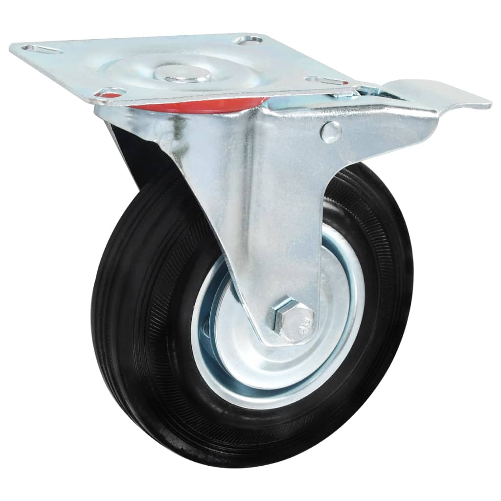 Vidaxl 12 St Swivel Wheels 125 mm