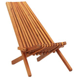 Vidaxl loungestoelen inklapbaar 2 st massief acaciahout