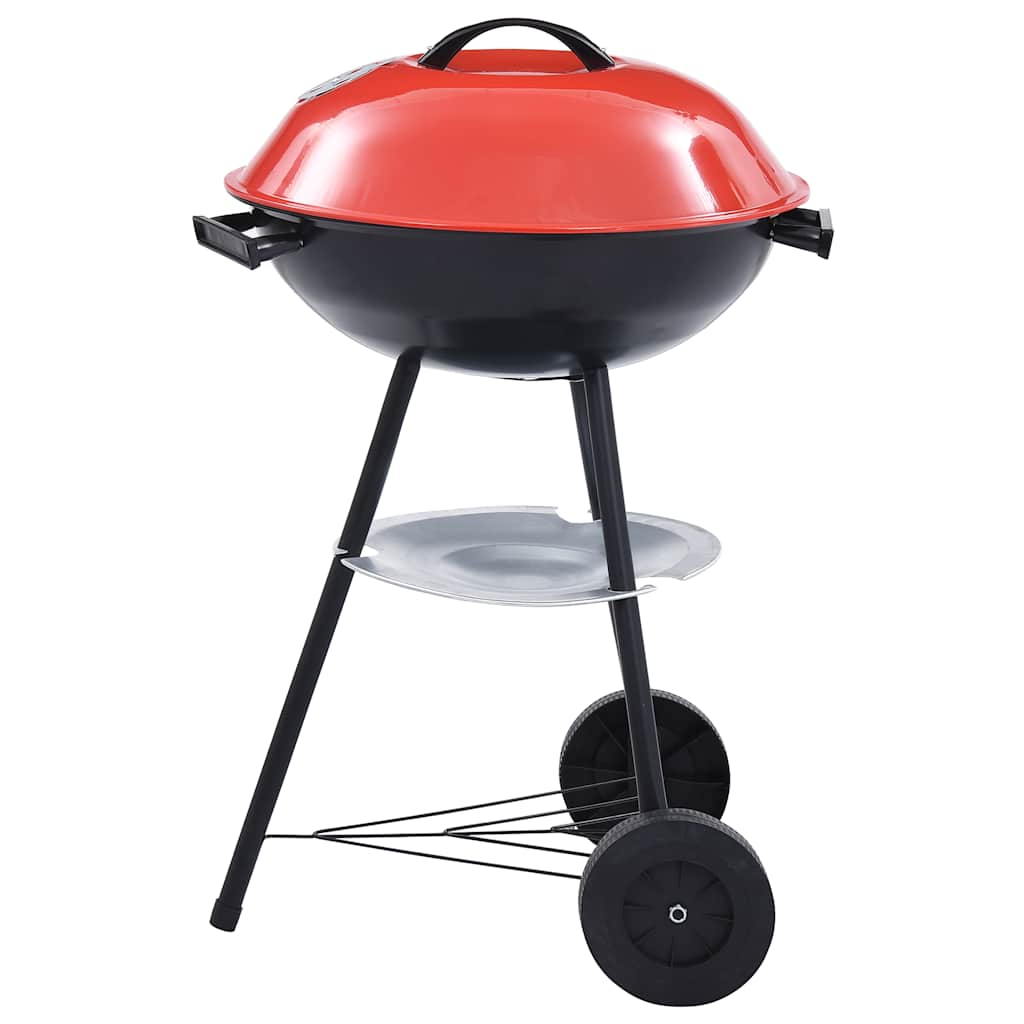 Vidaxl Bullet Barbecue Charcoal med hjul XXL 44 cm