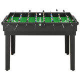 Vidaxl multispeeltafel 15-in-1 121x61x82 cm zwart