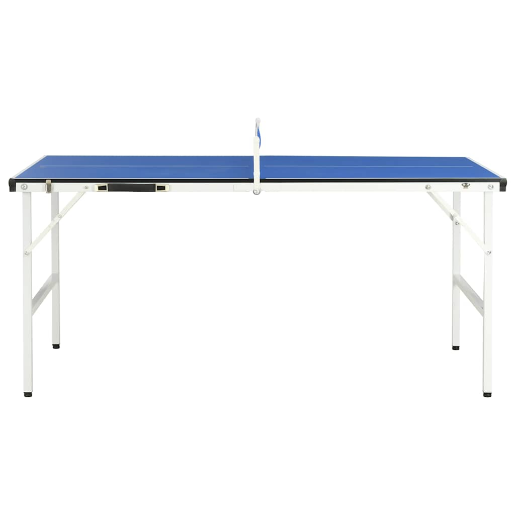 Tabela tenisowa stołowa vidaxl z netto 5 stóp 152x76x66 cm niebieski