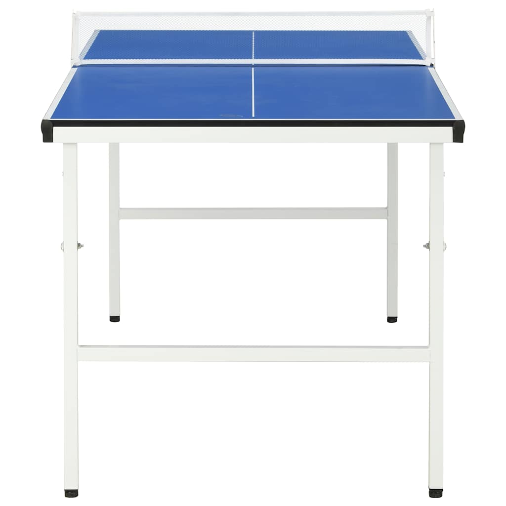 Vidaxl bordtennisbord med netto 5 fot 152x76x66 cm blått