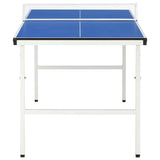 Vidaxl bordtennisbord med netto 5 fot 152x76x66 cm blått