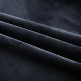 Vidaxl Curtains Blackout 2 STS med kroge 140x245 cm Velvet Black