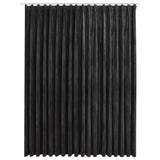 Vidaxl Curtain Blackout med kroge 290x245 cm Velvet Anthracite