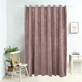 Vidaxl Curtain Blackout s prsteny 290x245 cm Velvet Antique Pink