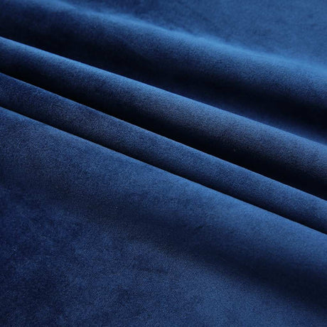 Vidaxl gordijnen verduisterend 2 st met haken 140x225 cm fluweel blauw
