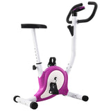 VidaXL exercise bike with tire resistance Purple