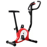 VidaXL exercise bike with tire resistance red