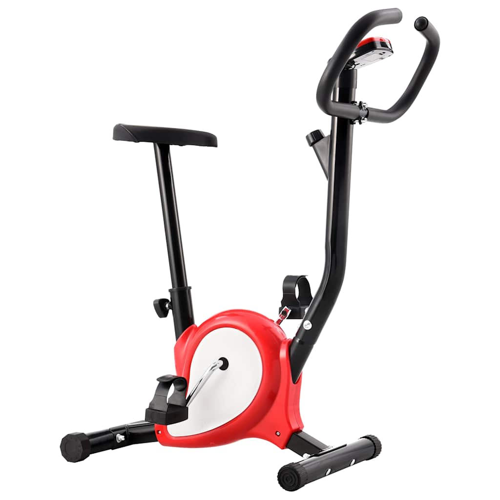 VidaXL exercise bike with tire resistance red