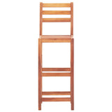 Vidaxl barstoelen 4 st massief acaciahout
