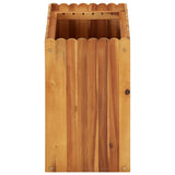 Vidaxl plantenbak verhoogd 50x30x50 cm massief acaciahout