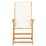 Vidaxl tuinstoelen 2 st verstelbaar massief acaciahout bruin