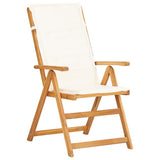 Vidaxl tuinstoelen 2 st verstelbaar massief acaciahout bruin