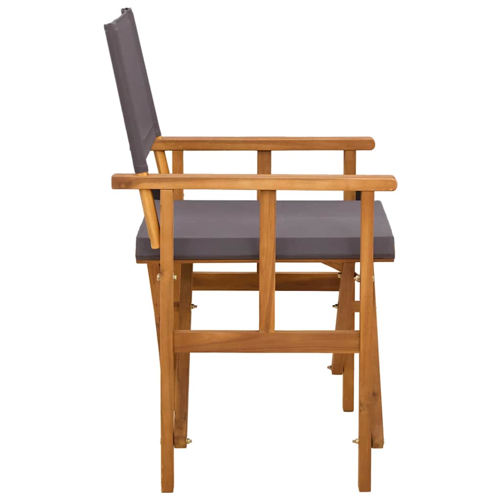 Vidaxl regisseursstoelen 2 st massief acaciahout