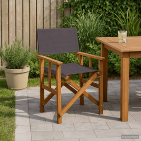 Vidaxl regisseursstoelen 2 st massief acaciahout