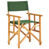 Vidaxl regisseursstoelen 2 st massief acaciahout groen