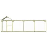 Vidaxl Chicken Coop 6x1.5x2 M Impregnerad tall