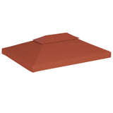 Vidaxl Prieverkak 2-Layer 310 g m² 4x3 m Terracotta colored