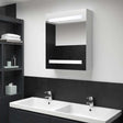 Vidaxl badkamerkast met spiegel en led 50x13,5x60 cm