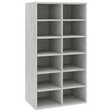 VidaXL shoe rack 54x34x100.5 cm processed wood concrete price