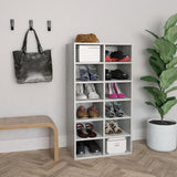 VidaXL shoe rack 54x34x100.5 cm processed wood concrete price