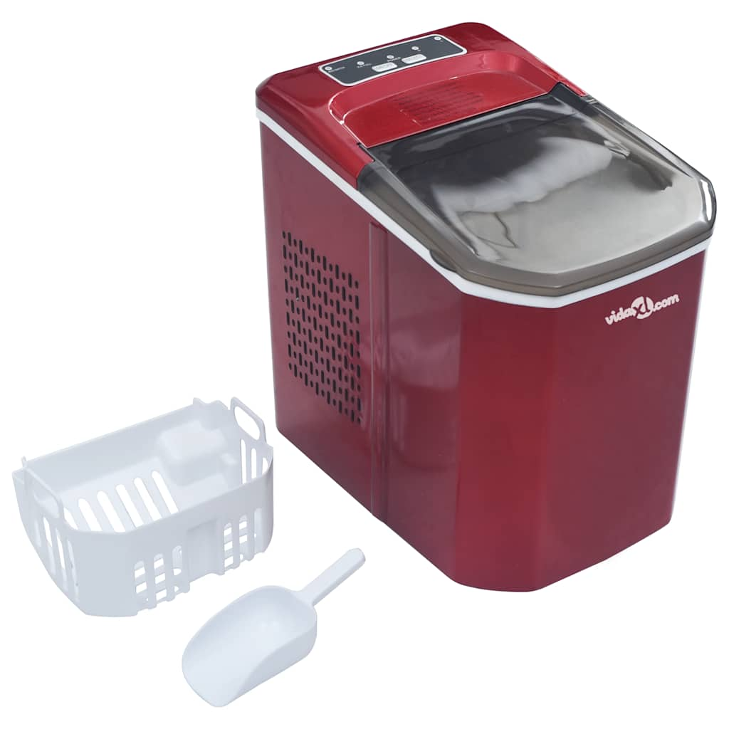 VidaXL Ice Cube Machine 1.4 L 15 Kg 24 H