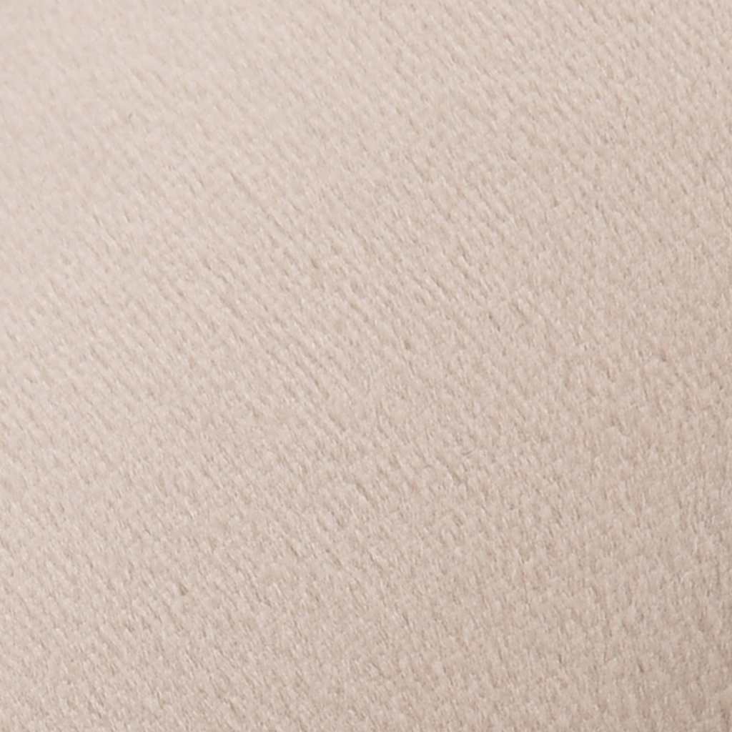 Vidaxl kruk fluweel 28 x 36 cm abrikoos- en goudkleurig