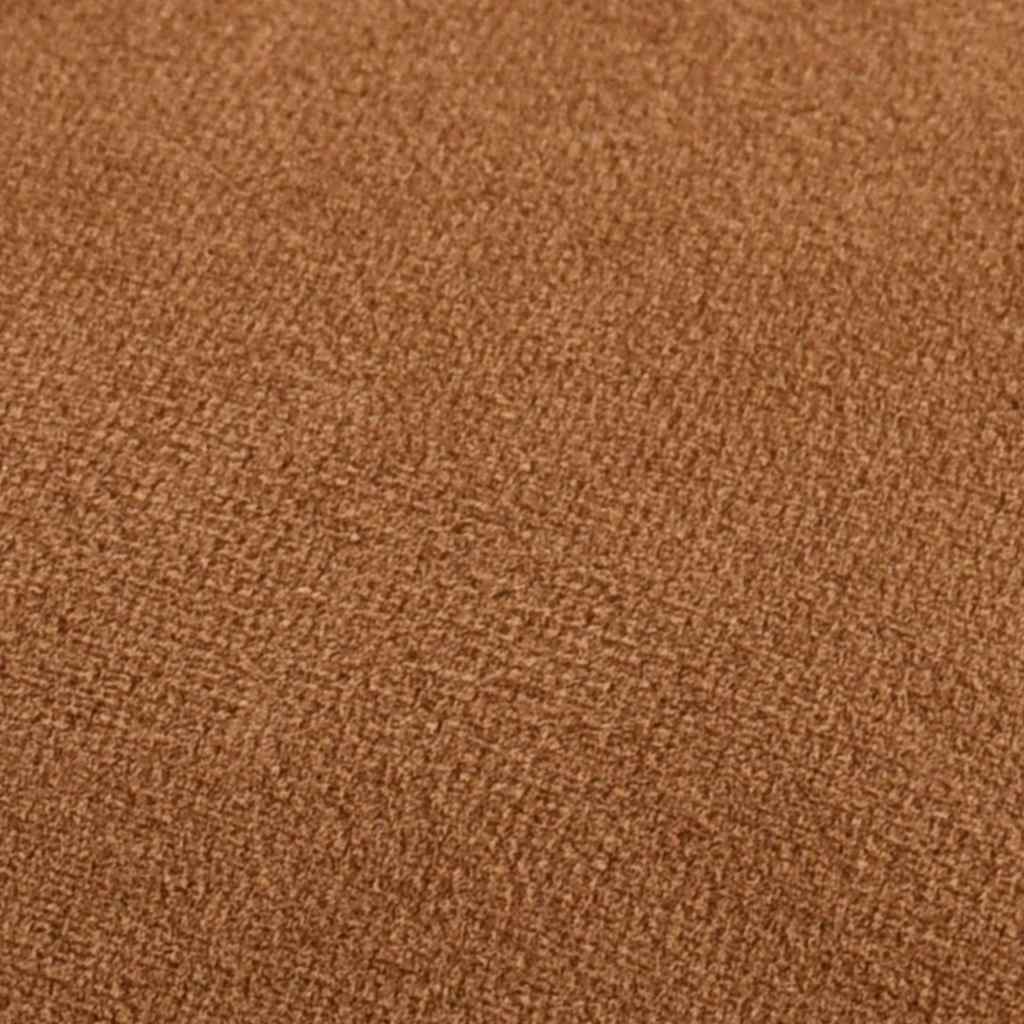 Vidaxl kruk fluweel 28 x 36 cm bruin en goudkleurig