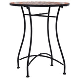 Vidaxl bistrotafel mozaïek 60 cm keramiek bruin