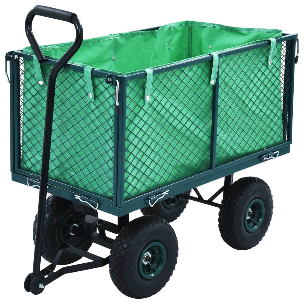 Vidaxl puerta marter 350 kg verde