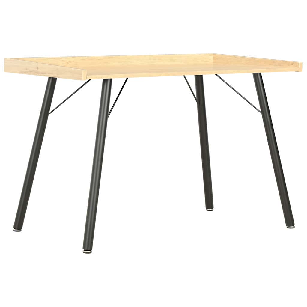 Vidaxl bureau 90x50x79 cm eikenkleurig
