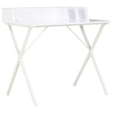 Vidaxl bureau 80x50x84 cm wit