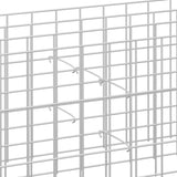 Vidaxl gabionhaken 50 st 10 cm gegalvaniseerd staal