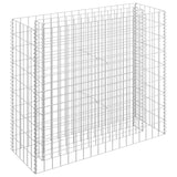 Plantador Vidaxl Gabion Insentado 90x30x90 cm de acero galvanizado