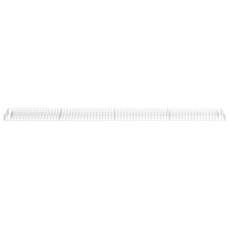 Vidaxl gabion plantenbak verhoogd 360x30x10 cm gegalvaniseerd staal