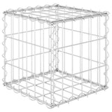 Vidaxl Gabion Planter Cube surélevé 30x30x30 cm Fil en acier