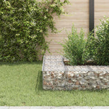 Cubo elevado de Vidaxl Gabion Cubo 30x30x30 cm de acero alambre