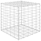 Vidaxl Gabion Planter surélevé Cube 50x50x50 cm Fil en acier