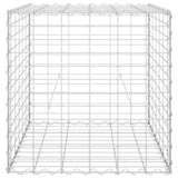 VidaXL Gabion Planter raised cube 60x60x60 cm steel wire