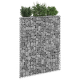 Vidaxl Gabion Planning Buck's Trapezoid 80x20x100 cm Galvaniserat stål