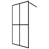 Vidaxl Walk -in Duschwand 80x195 cm MAT Temperiertes Glas