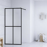 Vidaxl Walk -in dusjvegg 80x195 cm matte temperert glass