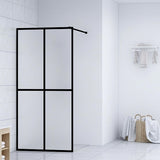 Vidaxl Walk -in shower wall 100x195 cm Mat Temperated Glass