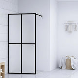 VidaXL Walk -in shower wall 118x190 cm Mat Terminated Glass