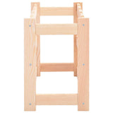 Vidaxl wijnrek voor 12 flessen grenenhout