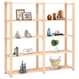 Vidaxl Storage Rack 5-lag 170x38x170 cm Solid Pine 500 kg