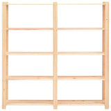 Vidaxl Storage Rack 5-lag 170x38x170 cm Solid Pine 500 kg